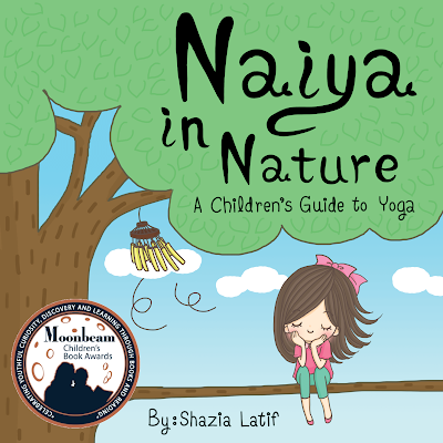 When Naiya wakes up to her busy, loud surroundings, she decides to escape into nature!  In this book, Naiya teaches you seven beginner yoga poses, to breathe and, most importantly, to smile!
