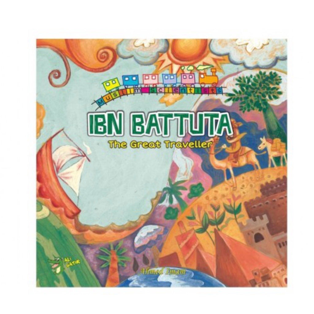 Long before plane or trains were invented, Ibn Battuta went on a remarkable 30-year journey, including four trips to Hajj, travelling over 100,000 kilometres. No wonder he is called “The Great Traveller”.  Through beautiful full-page illustrations and easy-to-understand text, this book introduces young Muslims to the adventures of Ibn Battuta, and the dua said before travelling.  The Muslim Scientists series introduces children to great scientist, scholars & adventurers from the Golden Age of Islam
