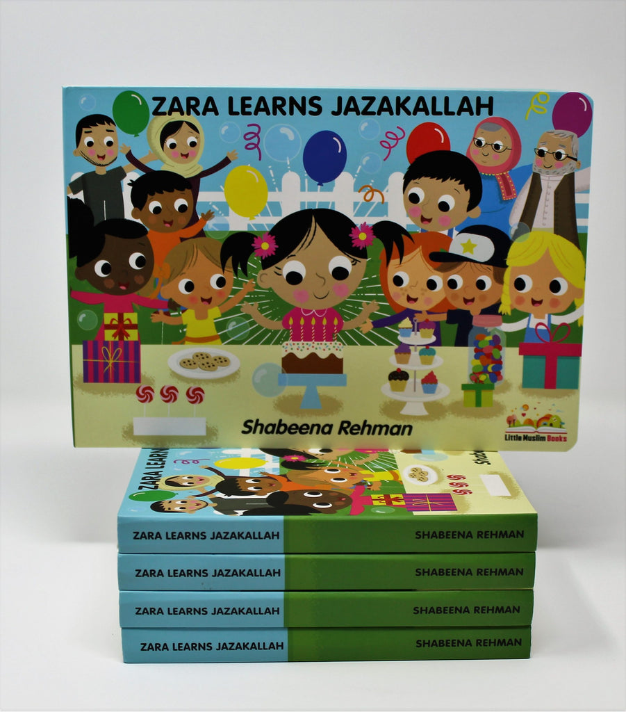 zara learn jazakallah board book