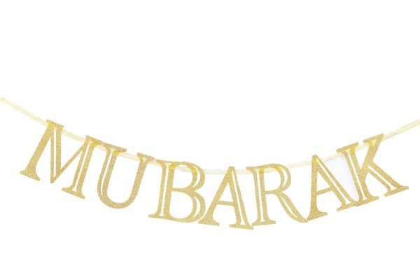 mubarak gold banner